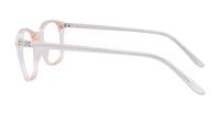Shiny Crystal Nude Glasses Direct Dax Oval Glasses - Side