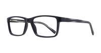 Black Glasses Direct Doran Rectangle Glasses - Angle