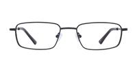 Black Glasses Direct Ellis Rectangle Glasses - Front