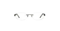 Brown Glasses Direct EMP Rimless 7557 Oval Glasses - Front