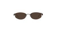 Brown Glasses Direct EMP Rimless 7557 Oval Glasses - Sun