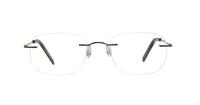 Gold Glasses Direct EMP Rimless Smart Rimless Glasses - Front