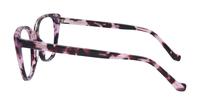 Mauve Havana Glasses Direct Faith Cat-eye Glasses - Side