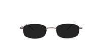 Gunmetal Glasses Direct Classique 14 Oval Glasses - Sun