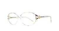Blue Glasses Direct Solo 602 Oval Glasses - Angle
