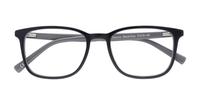 Black / Grey Glasses Direct Grayson Rectangle Glasses - Flat-lay