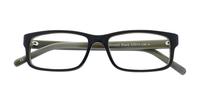 Black Glasses Direct Howard Rectangle Glasses - Flat-lay
