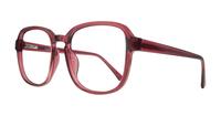 Crystal Purple Glasses Direct Jada Square Glasses - Angle