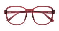 Crystal Purple Glasses Direct Jada Square Glasses - Flat-lay