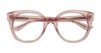 Crystal Pink Glasses Direct Jessie Oval Glasses - Flat-lay