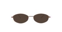Brown Glasses Direct Josephine Oval Glasses - Sun