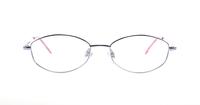 Lilac Glasses Direct Josephine Oval Glasses - Front