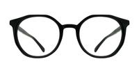 Black Glasses Direct Julia Round Glasses - Front
