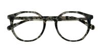 Havana Grey Glasses Direct Julia Round Glasses - Flat-lay