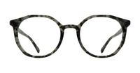 Havana Grey Glasses Direct Julia Round Glasses - Front