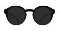 Bi layer Black / Crystal Glasses Direct Justin Round Glasses - Sun