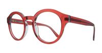 Bi Layers Red / Blue Glasses Direct Justin Round Glasses - Angle