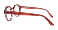 Bi Layers Red / Blue Glasses Direct Justin Round Glasses - Side