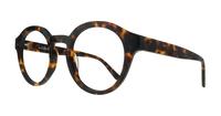 Havana Glasses Direct Justin Round Glasses - Angle