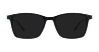 Black Glasses Direct Kennedy Rectangle Glasses - Sun