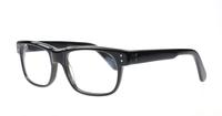 Black Glasses Direct Mai Tai Oval Glasses - Angle