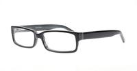 Black Glasses Direct Mojito Rectangle Glasses - Angle