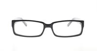 Black Glasses Direct Mojito Rectangle Glasses - Front