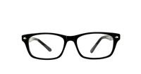 Black Glasses Direct Oscar Square Glasses - Front