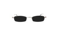 Gunmetal Glasses Direct Sapphie Rectangle Glasses - Sun