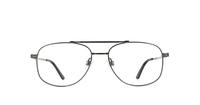 Gunmetal Glasses Direct Stan Aviator Glasses - Front