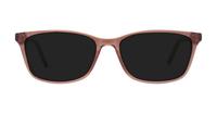 Light Brown Glasses Direct Wing Rectangle Glasses - Sun