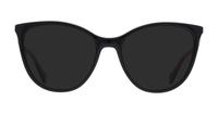 Black/Gold Transparent Gucci GG1007O Cat-eye Glasses - Sun