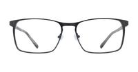 Gunmetal/Grey harrington Alec Rectangle Glasses - Front