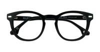 Black Hart Jeremy Round Glasses - Flat-lay