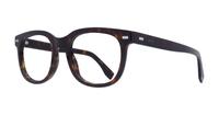 Havana Hugo Boss BOSS 1444/N Rectangle Glasses - Angle