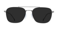 Matte Ruthenium Blue Hugo Boss BOSS 1449 Rectangle Glasses - Sun