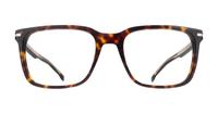 Havana Hugo Boss BOSS 1602 Square Glasses - Front