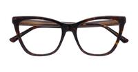 Havana Jimmy Choo JC361 Cat-eye Glasses - Flat-lay
