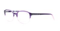 Purple Karl Lagerfeld KL741 Round Glasses - Angle