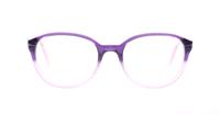 Purple Karl Lagerfeld KL741 Round Glasses - Front