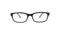 Black Karl Lagerfeld KL743 Oval Glasses - Front