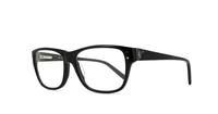 Black Karl Lagerfeld KL762 Oval Glasses - Angle