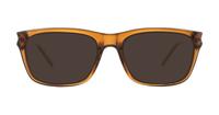 Chestnut Karl Lagerfeld KL773 Oval Glasses - Sun