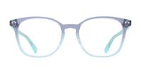 Blue Kate Spade Hermione Rectangle Glasses - Front