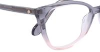 Grey/Pink Kate Spade Zahra Cat-eye Glasses - Detail