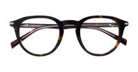 Havana Levis LV5040 Oval Glasses - Flat-lay