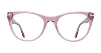 Crystal Pink London Retro Farringdon Cat-eye Glasses - Front