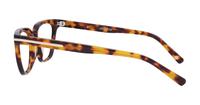 Havana London Retro Gunnersbury Rectangle Glasses - Side