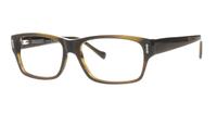 Olive Lucky Brand Cliff Wayfarer Glasses - Angle
