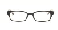 Black / Crystal Lucky Brand Mickey Oval Glasses - Front